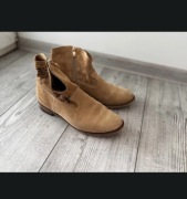 Botki skórzane biorco by Arka 39