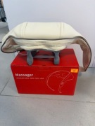 Masażer karku i pleców Shiatsu z podgrzewaniem | Elektryczny