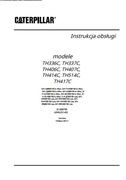 Instrukcja obsługi  Caterpillar CAT TH 336 C, CAT TH 337 C, CAT TH 406 C PL