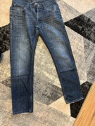 Jeansy granatowe 30/32