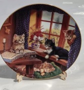 Talerz kolekcjonerski Bradex, koty