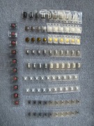 Zestaw 100 szt. mikroprzycisków SMD tact switch – różne rozmiary