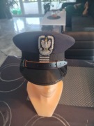 Czapka rogatywka garnizonowa galowa, wojskowa, SP, wojska lotnicze, 401/mon