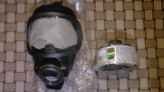 MASKA PRZECIWGAZOWA MSA AUER + FILTR  , GERMANY  