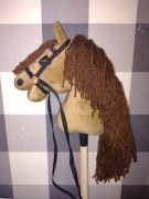 KOŃ NA KIJU, HOBBY HORSE, DLA DZIECKA, IZABELOWATY!