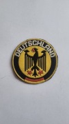 Naszywka Deutschland - guma na materiale