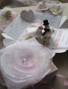 Kartka typu exploding box ślub, rocznica chrzest