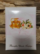 Album, książeczka z życzeniami na chrzest róż, pamiątka chrztu świętego 