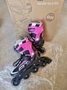 Rolki Raven Profession w kolorze czarno-różowym 