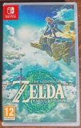 Zelda Tears of the Kingdom gra Nintendo Switch 1 Nowa Folia