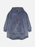 Bluza Snuddie Stranger Things szara miękki szlafrok kocobluza