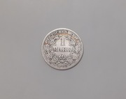 1 marka 1883 D , niski nakład, rzadkie