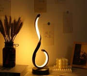 Nowoczesna lampka LED spiralna S regulacja jasności Nowa