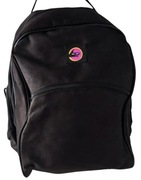 Czarny plecak szkolny – lekki, usztywniany, jak nowy