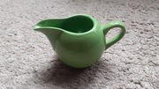 Dzbanuszek do mleka/mlecznik, ceramiczny, zielony