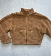 Kurtka Nike miś krótka m pluszowa beżowa