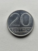 Moneta 20 złotych 1984
