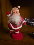 Stara figurka Mikołaja ozdoba świąteczna