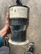 Adapter pionowy kominowy 60-100/80-125