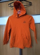 Bluza George 8-9 lat 128/134 kaptur pomarańczowa kangurka ciepła
