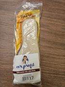 Ciepłe wkładki do butów Mr. Profit baranek wełna/filc ocieplane r. 37