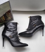 VENEZIA SKÓRA NATURALNA czarne roz 41