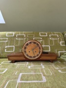 Zegar kominkowy z PRL PREDOM METRON Typ ZK16/b SPRAWNY