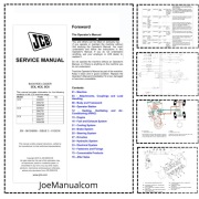 JCB 3CX 4CX 5CX Service Manual Service Manual Instrukcja serwisowa schematy