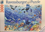 Puzzle RAVENSBURGER 3000 Colorful underwater world