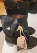 Skórzane botki Airstep, nowe, rozm 37