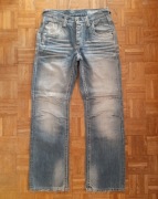 SPODNIE JEANSOWE MĘSKIE JACK&JONES BOXY POWEL JJ 579 NOOS 31/32 NOWE