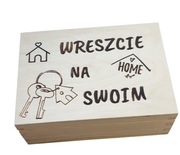 Niezbędnik na Parapetówkę, prezent, na Nowy Dom, pudełko z przegródkami 