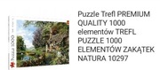 Puzzle Trefl PREMIUM QUALITY 1000 elementów TREFL PUZZLE 1000 szt