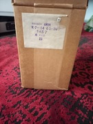 Kryształowe kieliszki PRL do likieru 6 sztuk