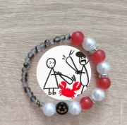 Bransoletka handmade – inspirowana „Ciągle tutaj jestem (Diss na raka)”