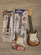 Bontempi 3x Gitara elektroniczna 24 1310 Rock, wielokolorowa, 6 strun 3szt!