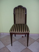 Krzesło dębowe BIEDERMEIER