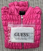 GUESS KURTKA PIKOWANA RÓŻOWA S SKÓRA EKOLOGICZNA