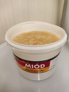 Miód 4kg wielokwiatowy w wiaderku wiadrze z pasieki wielokwiat