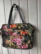 Handmade Pracownia toreb Jańczuk torba na ramię laptopa do ręki kwiaty