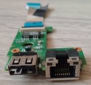 Moduł gniazdo USB Ethernet Lenovo B575e