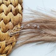 Spinka do włosów wsuwka bezbarwna duża prześwitująca 