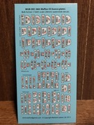 Bolt Action german army niemiecka kalkomania tablic Waffen SS