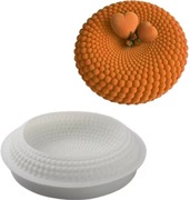 BĄBELKOWA forma silikonowa 19.7*4.8 do pieczenia Ciast Francuskich deserów 