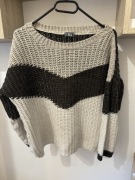 Szary sweter 38 M 40 L