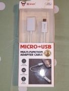 Adapter kabel X-start Micro USB Multi-Function – transmisja danych