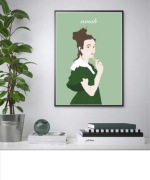 Sanah Uczta u Sanah plakat A2  Kaśka Sochacka 