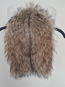 Kołnierz obszycie jenot naturalny xxl