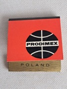 Unikatowe zapałki kolekcjonerskie Prodimex . Polska. 