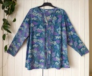 Cotton Traders jesienna bluzka w kwiaty 6XL